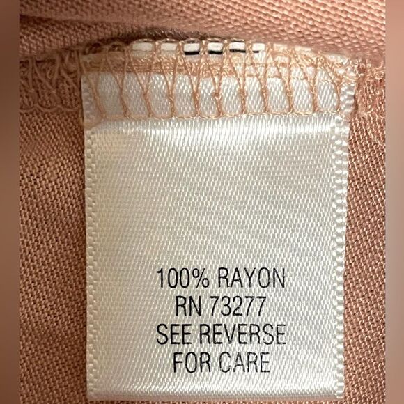 Apt. 9 Sparkly Sequined‎ Scoop Neck Sleeveless Tank Champagne Pink Medium - Picture 5 of 6